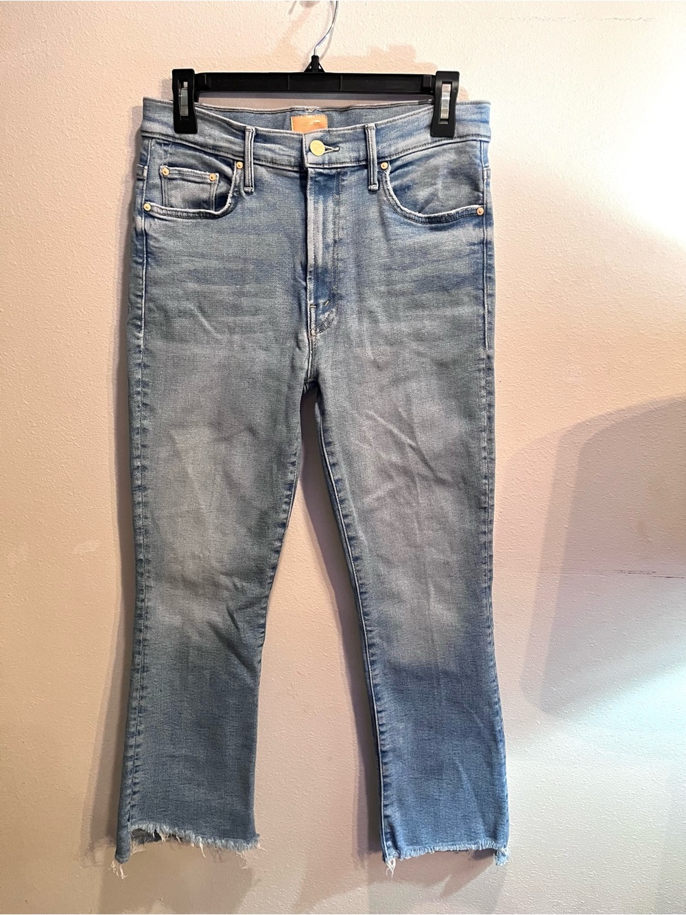 Mother The Insider Crop Step Fray Limited Edition Jeans
